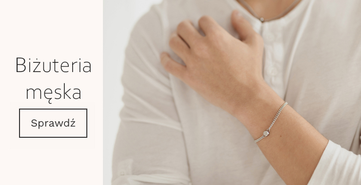 biżuteria męska z grawerem - bransoletki i naszyjniki